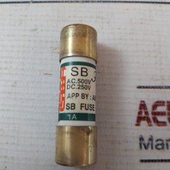 Lot Of 3X Sb Fuse Sb-c1 Cartridge Fuse Ac 500V Dc 250V