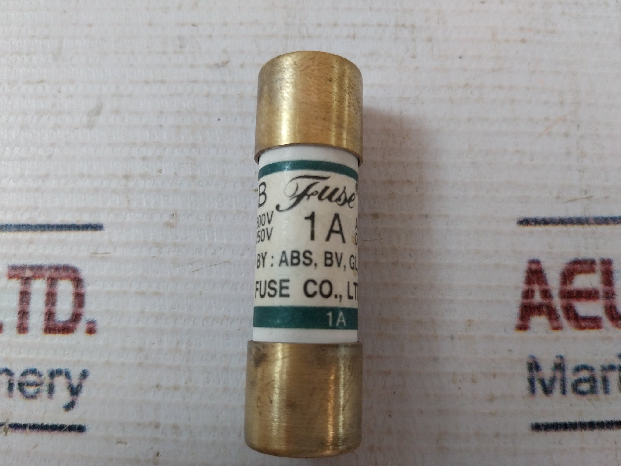 Lot Of 3X Sb Fuse Sb-c1 Cartridge Fuse Ac 500V Dc 250V