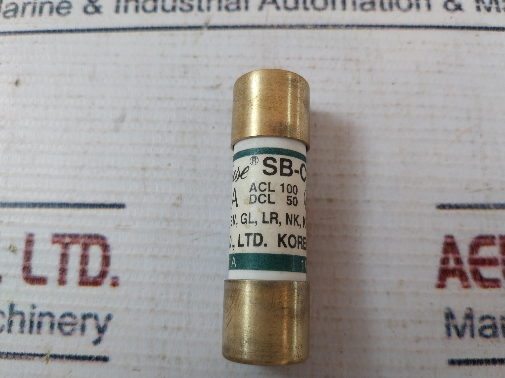 Lot Of 3X Sb Fuse Sb-c1 Cartridge Fuse Ac 500V Dc 250V