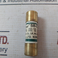 Lot Of 3X Sb Fuse Sb-c1 Cartridge Fuse Ac 500V Dc 250V