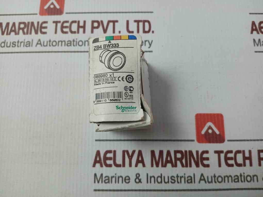 Lot Of 3X Schneider Electric Zb4 Bw333 Push Button 3 389110 889802