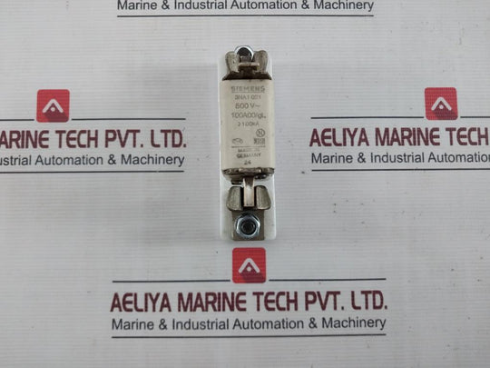 Lot of 3X SIEMENS 3NA1 021 Sitor Fuse Link With Blade Contact Base Holder