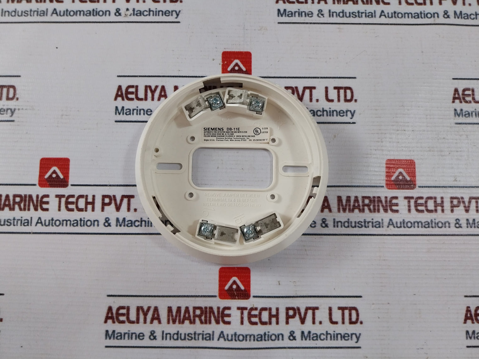 Lot Of 3X Siemens Db-11E Automatic Fire Detector Base For Use With S-2378