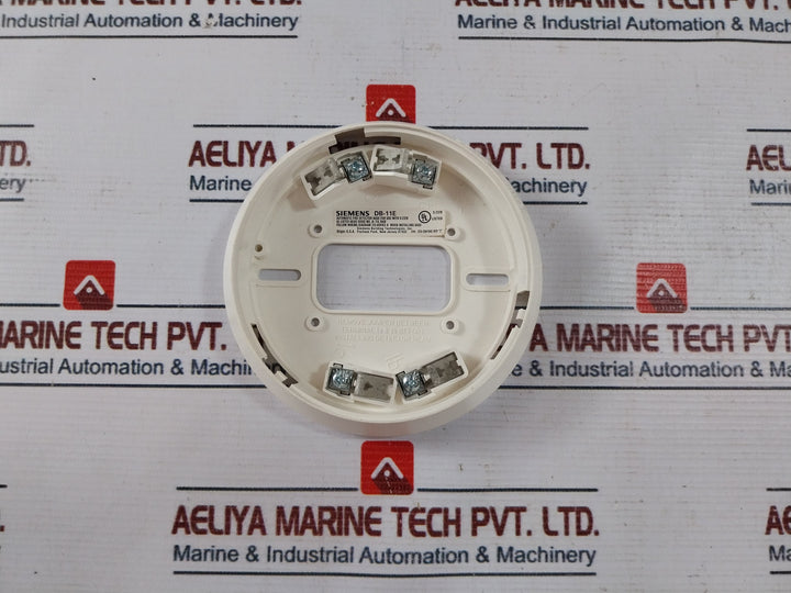 Lot of 3X Siemens DB-11E Automatic Fire Detector Base For Use With S-2378