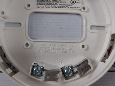 Lot of 3X Siemens DB-11E Automatic Fire Detector Base For Use With S-2378