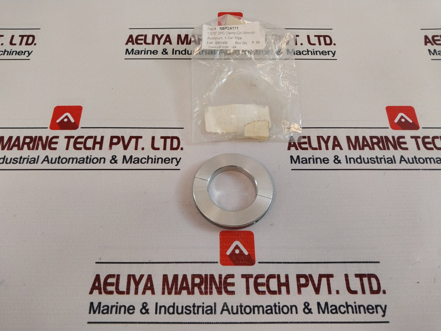 Lot Of 3X Stafford Nbp2A111 1.675” Clamp-On Wrench 1-1/4” Pipe