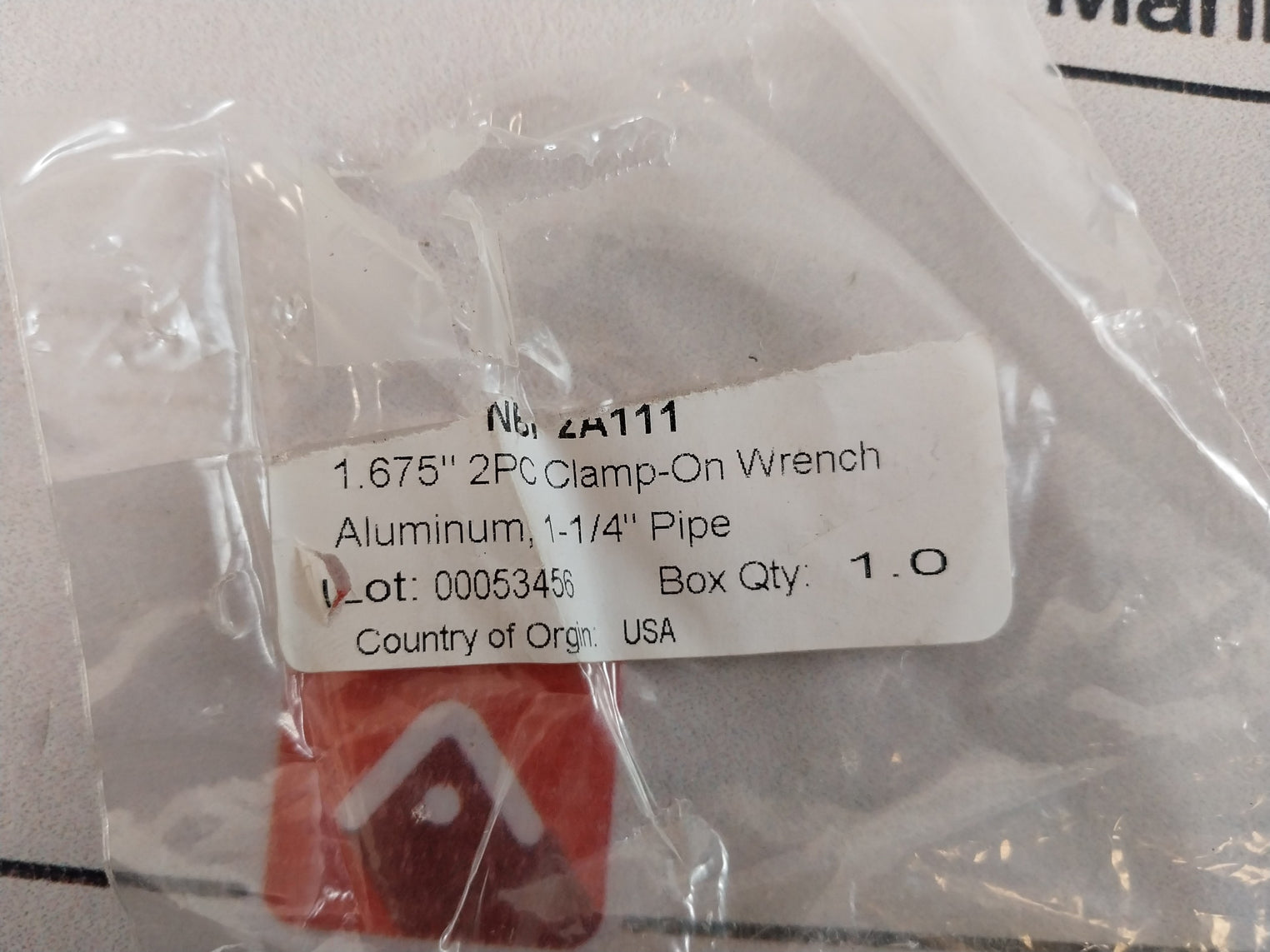 Lot Of 3X Stafford Nbp2A111 1.675” Clamp-On Wrench 1-1/4” Pipe