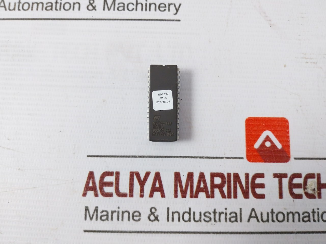 Lot Of 3X Stmicroelectronics M27C256B Eprom Integrated Circuit 592337