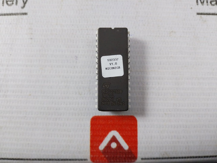Lot Of 3X STMICROELECTRONICS M27C256B EPROM Integrated Circuit 592337