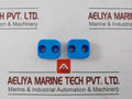 Lot of 3X SWAGELOK 30128629 Bolted Plastic Clamp Tube Support 304-SI-PP-4T