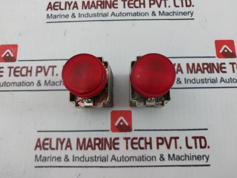 Lot of 3X Teknic 2 LHLR 240 AC Illuminated Pushbutton IEC/EN 60947-5-1