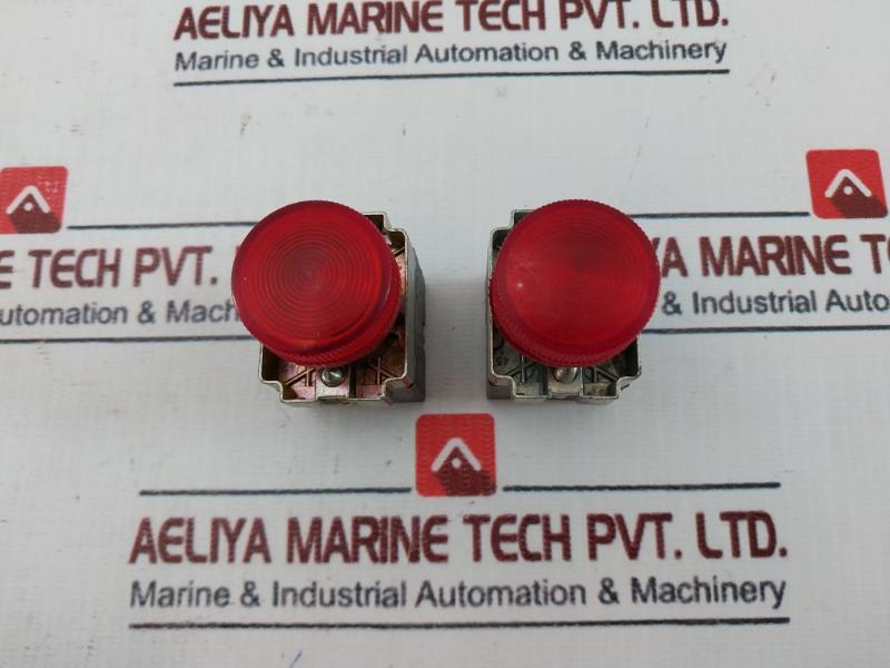 Lot Of 3X Teknic 2 Lhlr 240 Ac Illuminated Pushbutton Iec/En 60947-5-1