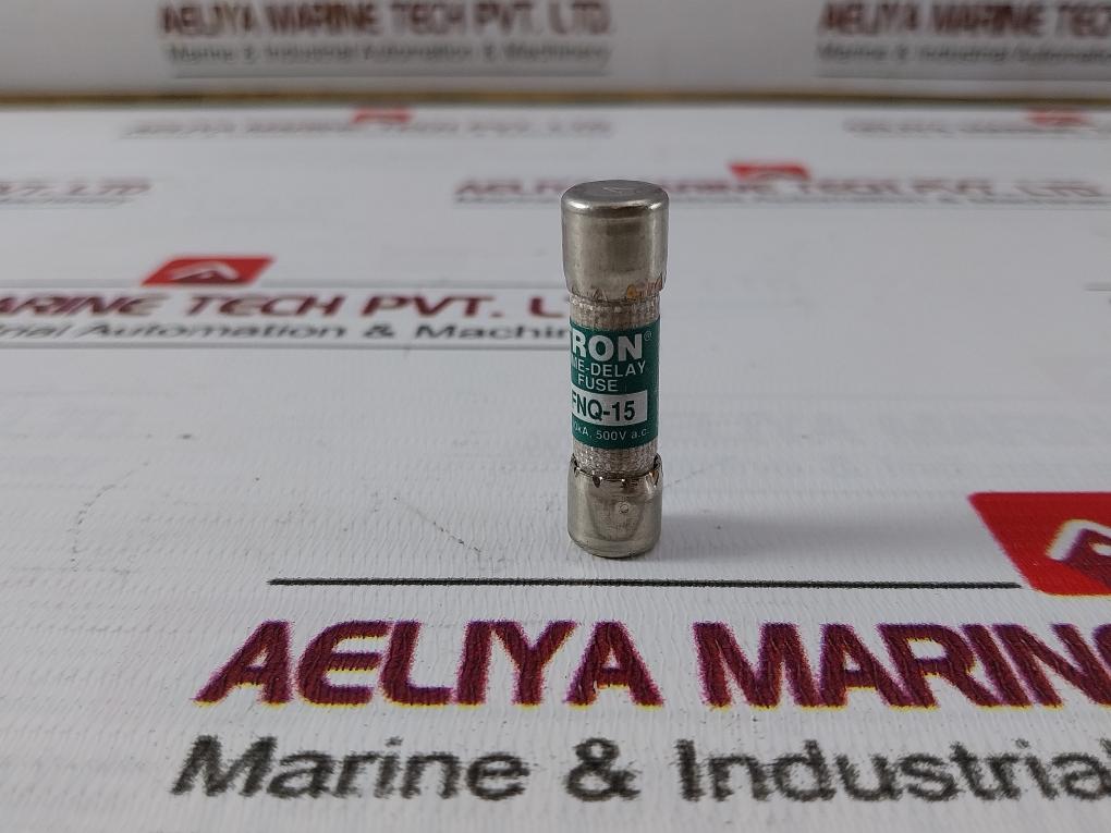 Lot Of 3X Tron Fnq-15 Time-delay Fuse 10Ka