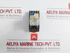 Lot Of 3X Weidmuller Power Relay With Socket Base 24 Vdc Drm570024Lt Au