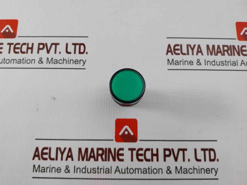 Lot Of 3x Apt Ad16-22d/s Indicator Light Green Ac 220v/20ma