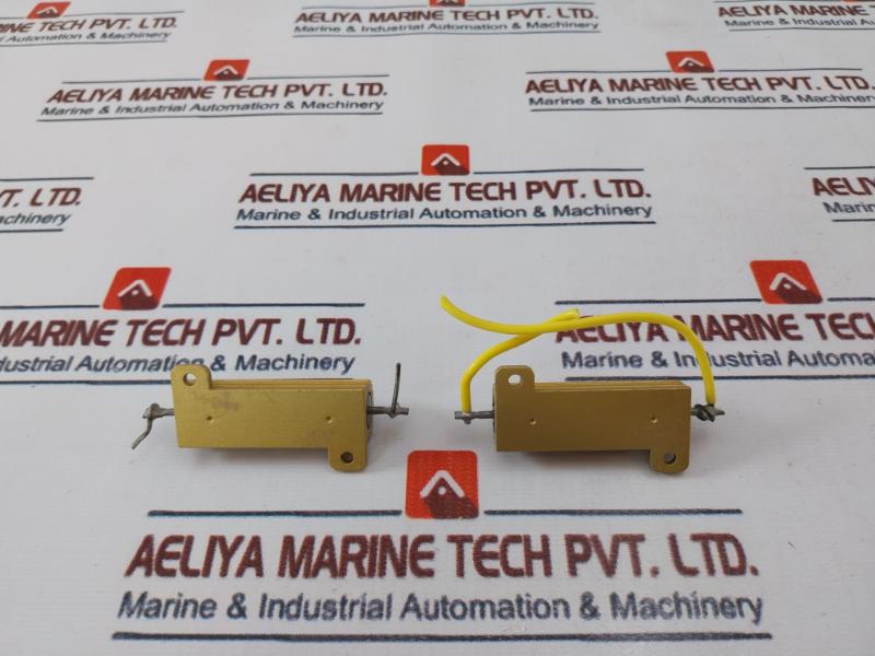 Lot Of 3x Dale Nh-50 Wire Wound Resistor 50w 3.3ω