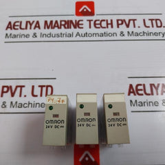 Lot of 3X OMRON G2R-2-SN(S) Relay 24V DC 120V AC 5A 250V AC