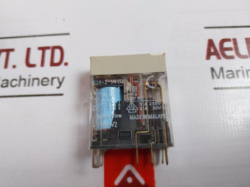 Lot Of 3x Omron G2r-2-sn(S) Relay 24v Dc 120v Ac 5a 250v Ac