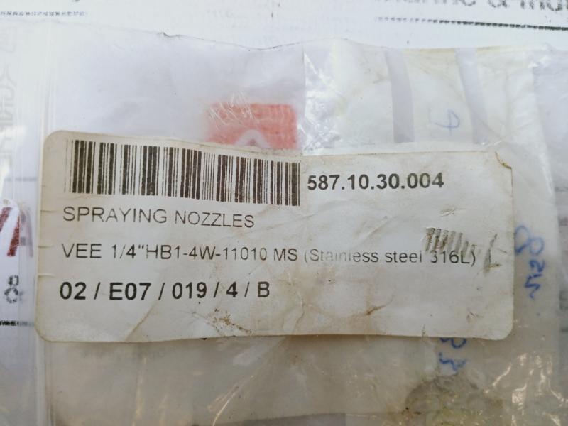 Lot Of 3x Pnr Jbw 1385 Nozzle Spraying, 404131, 240079