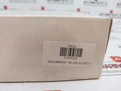 Lot Of 50X Elmex Scun End Clamp With Marking Label Holder
