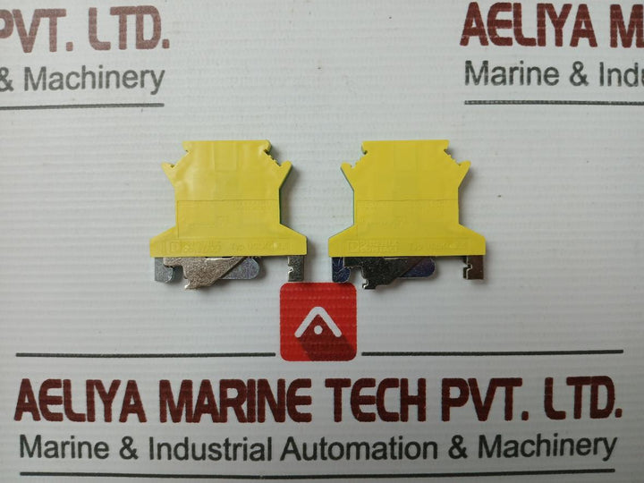 Lot Of 40X Protective Conductor Terminal Block Uslkg 2,5 Phoenix Contact
