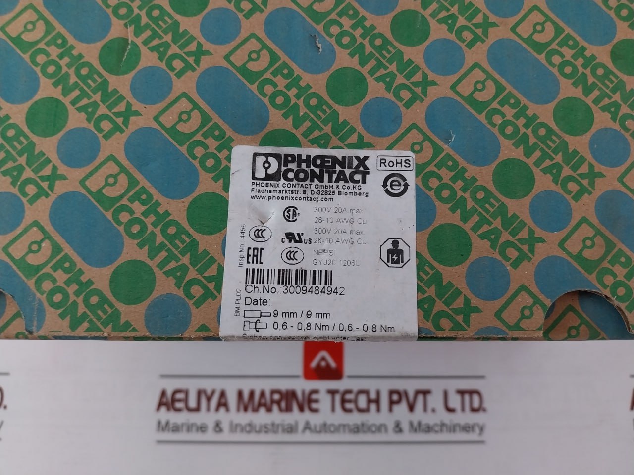 Lot Of 43X Phoenix Contact Ut 4-l/Hesi (5X20) Fuse Modular Terminal Block 500V