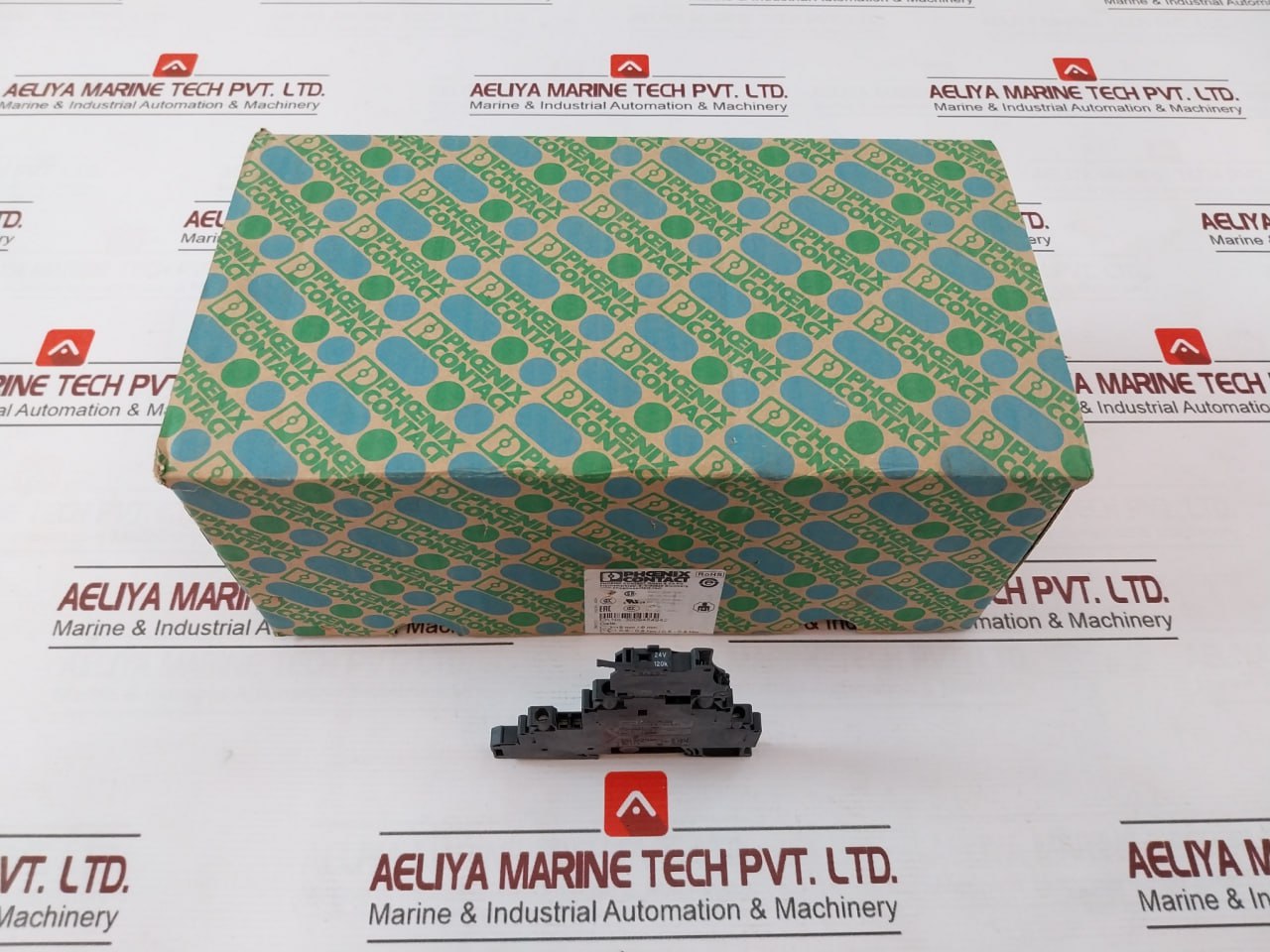 Lot Of 43X Phoenix Contact Ut 4-l/Hesi (5X20) Fuse Modular Terminal Block 500V