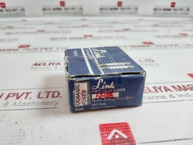 Lot Of 45X Link F3.15A Quick Acting Ceramic Cartridge Fuse 5X20Mm 660V