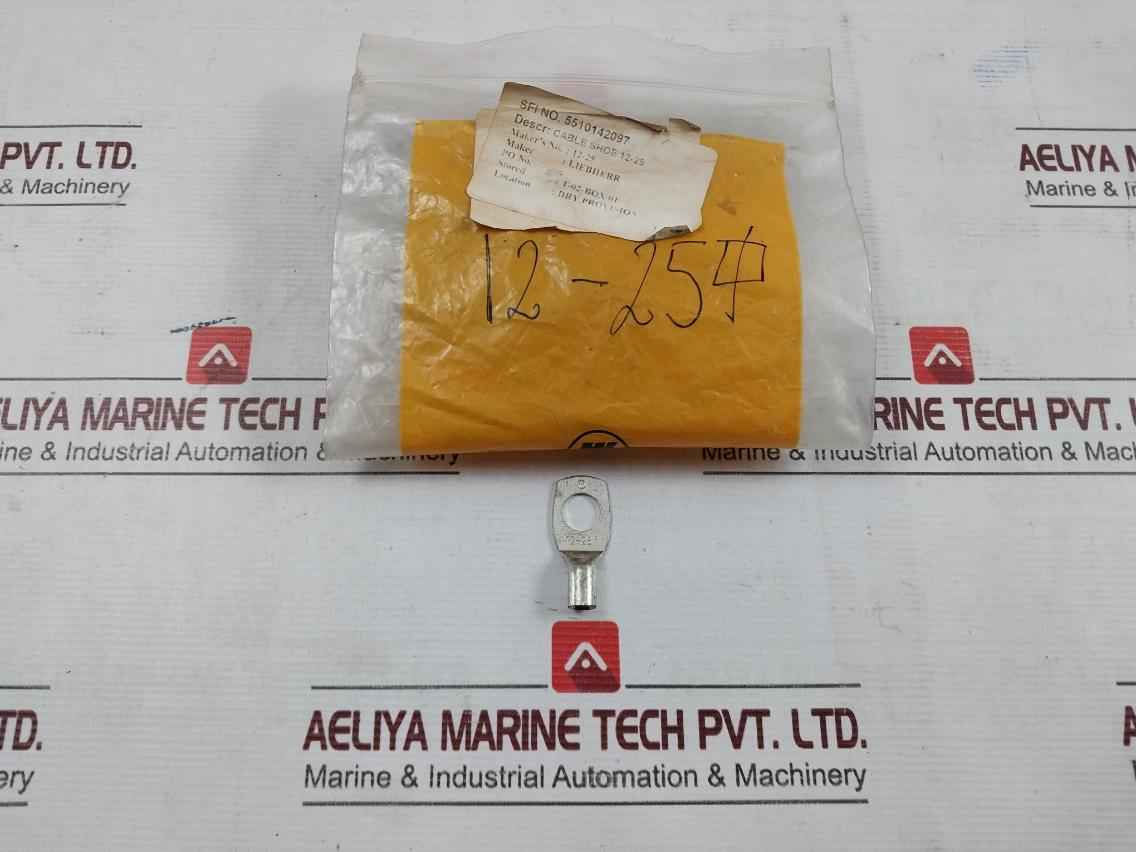 Lot Of 49X Liebherr 12-25 Cable Lugs