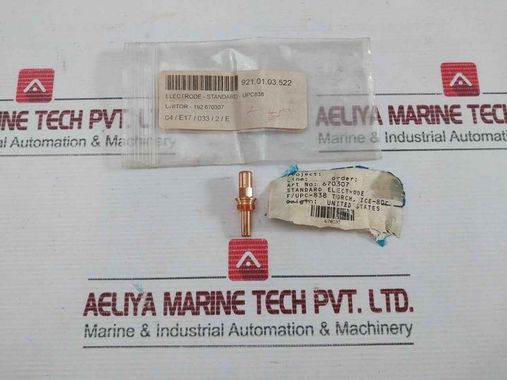 Lot Of 4X 192 670307 Extended Electrodes Unitor
