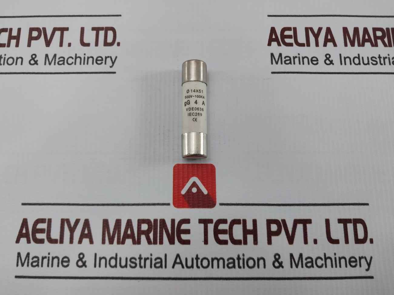 Lot Of 4X 500V-100Ka Gg 4 A Fuse Link Iec269