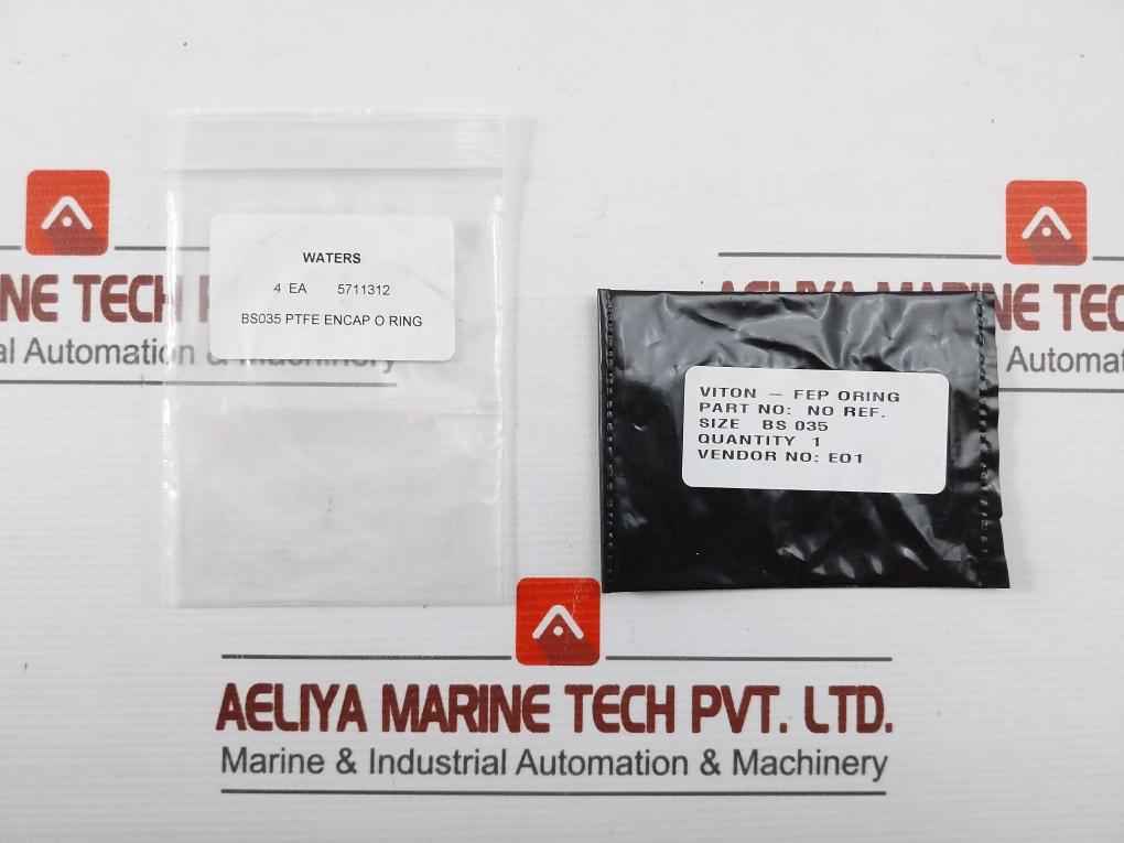 Lot Of 4X 5711312 Ptfe Encap O Ring Waters