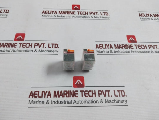 Lot Of 4X Abb Cr-m110Ac4 Pluggable Interface Relay 110Vac