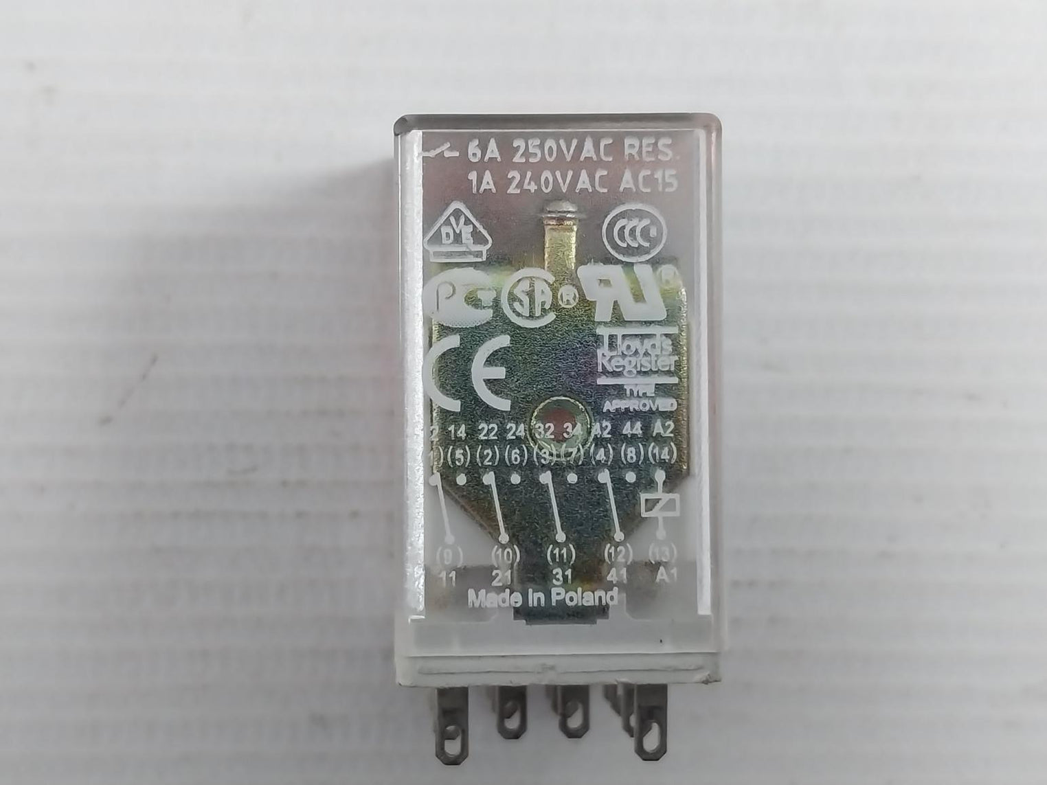 Lot Of 4X Abb Cr-m110Ac4 Pluggable Interface Relay 110Vac