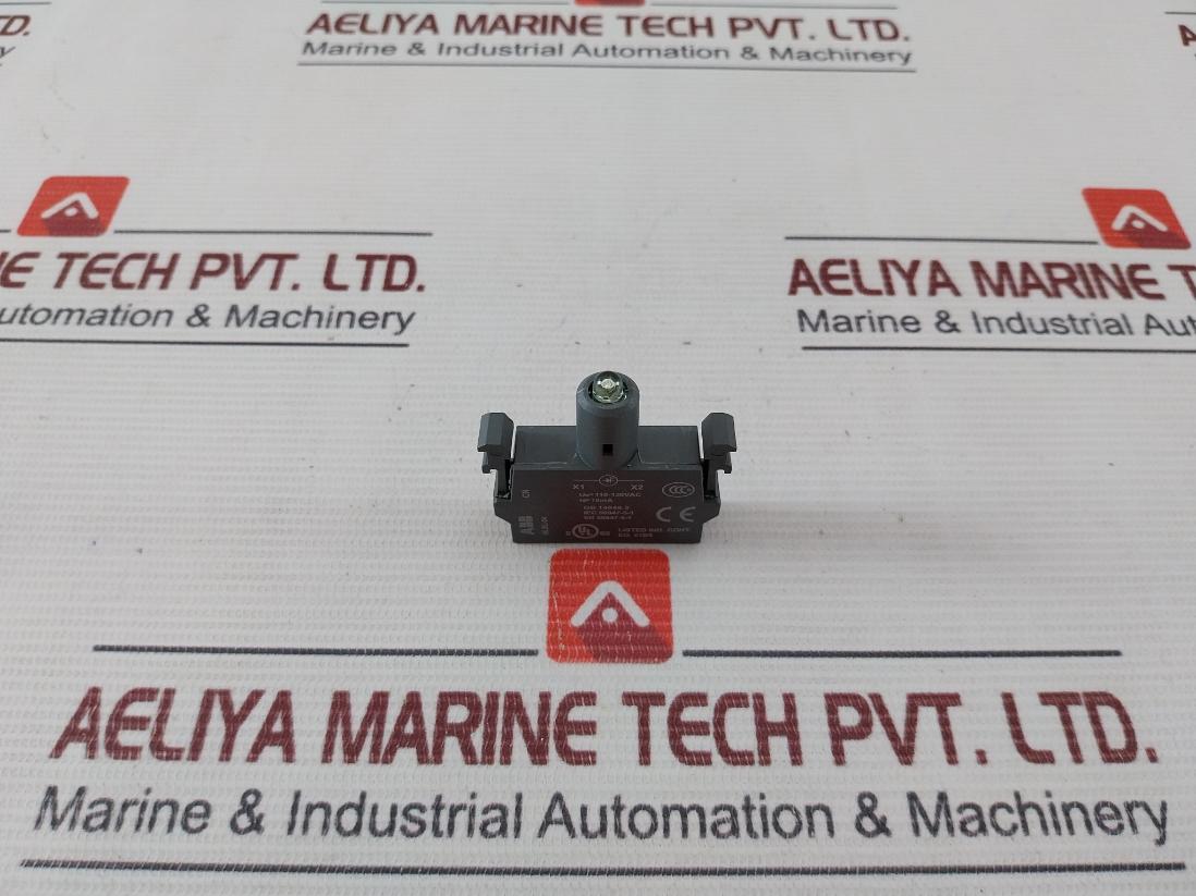 Lot of 4X ABB MLBL-04G Integrated LED Block 110-130VAC 10MA