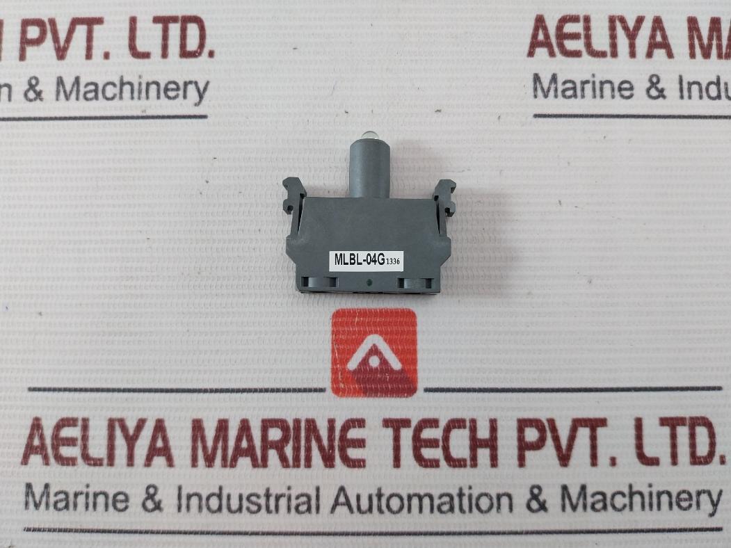 Lot Of 4X Abb Mlbl-04G Integrated Led Block 110-130Vac 10Ma