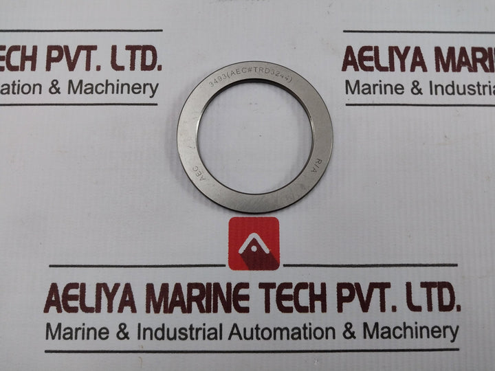 Lot of 4X AEC 3493 Thrust Roller Bearing Washer RACE 2-1/2