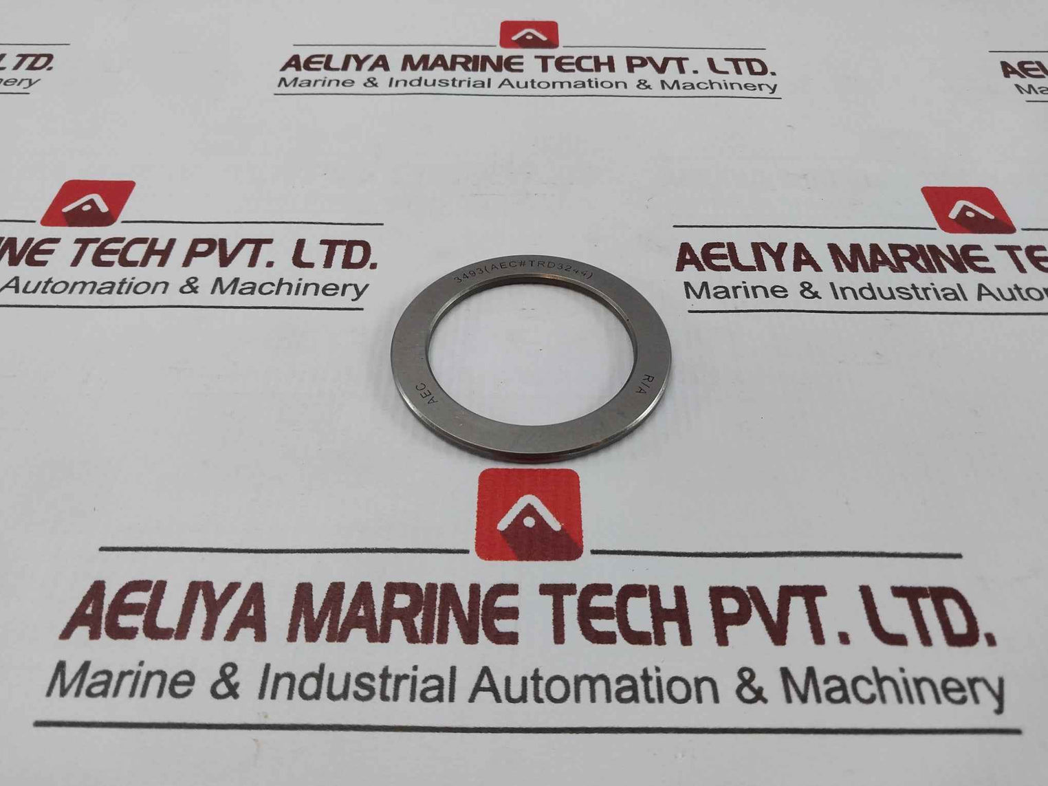 Lot Of 4X Aec 3493 Thrust Roller Bearing Washer Race 2-1/2