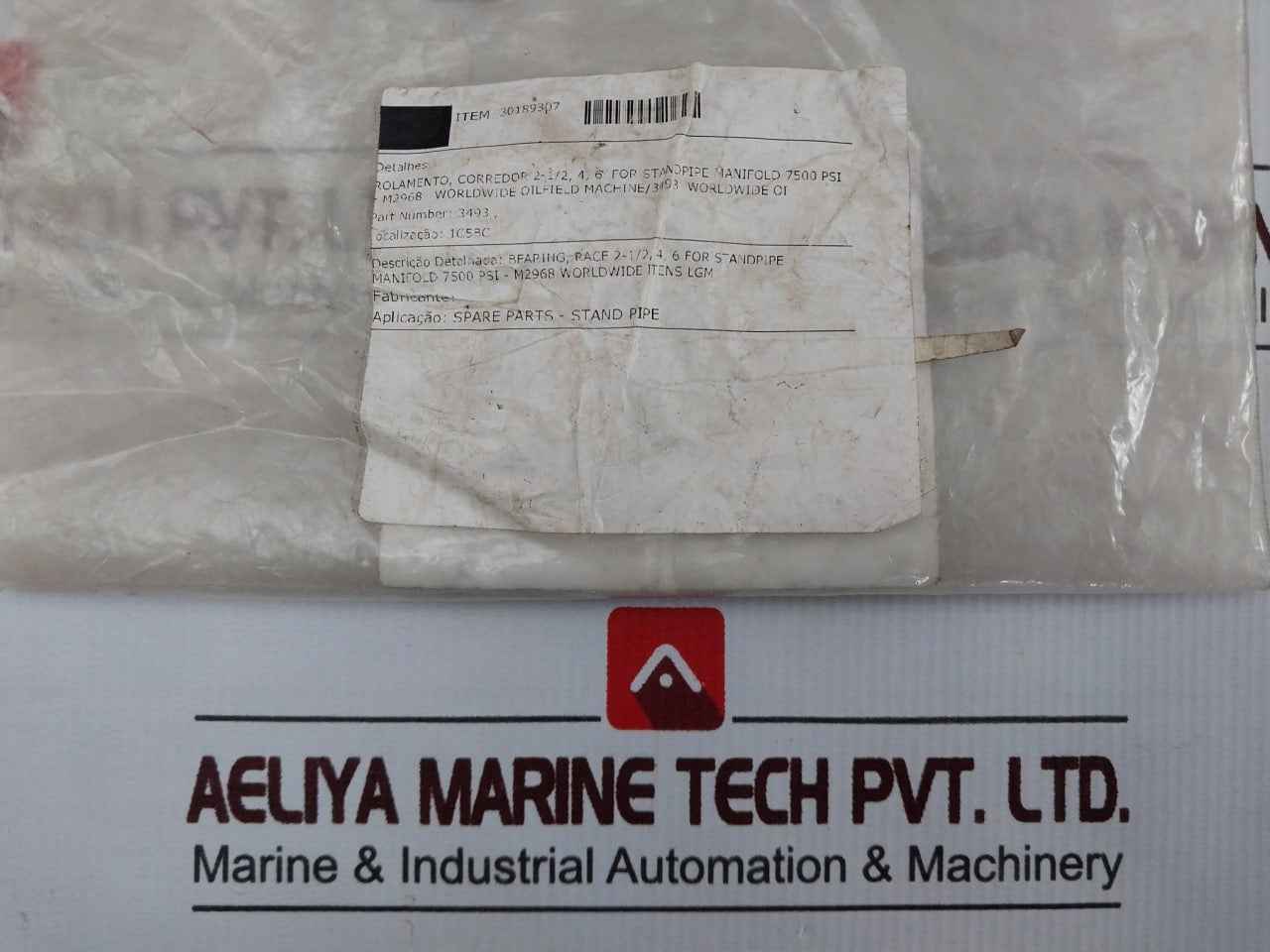 Lot Of 4X Aec 3493 Thrust Roller Bearing Washer Race 2-1/2