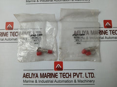 Lot of 4X AMP 501381-1 Fiber Optic Cable Adapter Connector REV-E