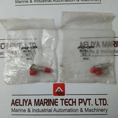Lot of 4X AMP 501381-1 Fiber Optic Cable Adapter Connector REV-E