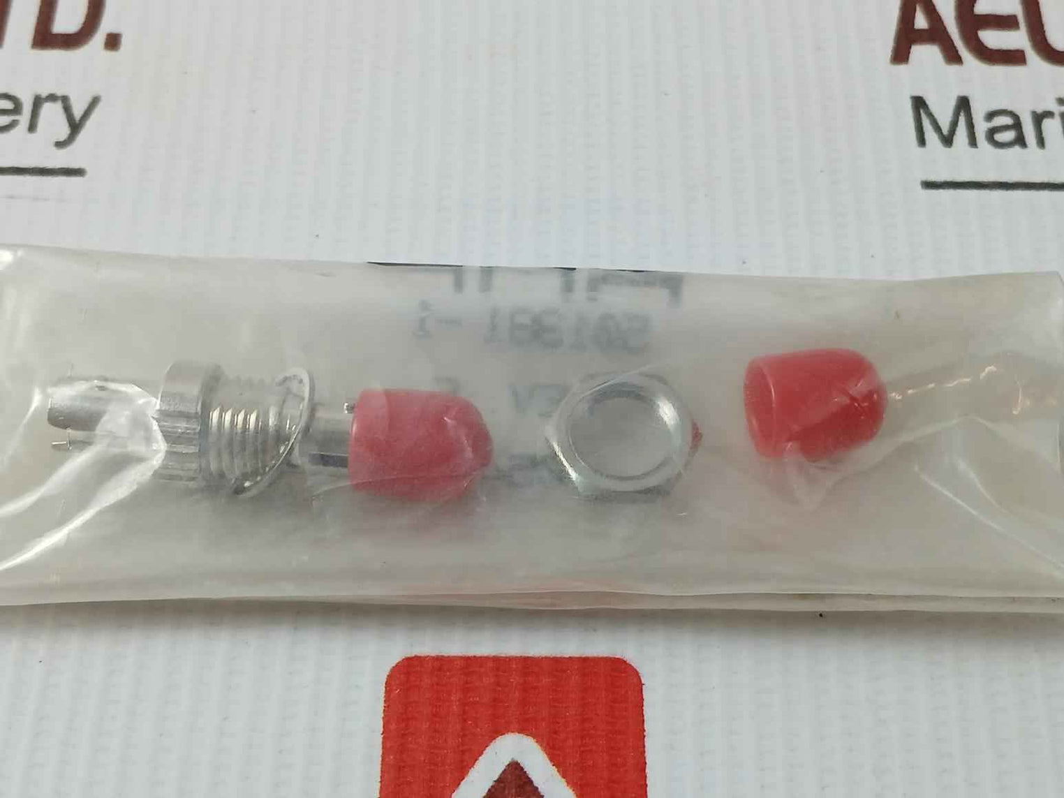 Lot Of 4X Amp 501381-1 Fiber Optic Cable Adapter Connector Rev-e