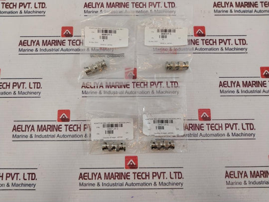 Lot of 4X Amphenol 0880129-S Adaptor BNC 50R B2071A2-ND3G50 (PK1)