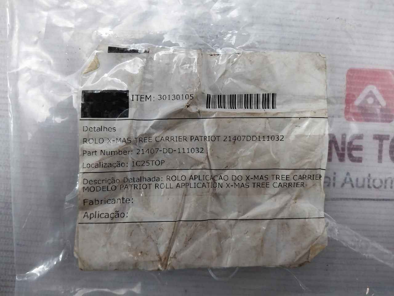 Lot Of 4X Carrier 21407-dd-111032 Roll Application X‑Mas Tree 30130105