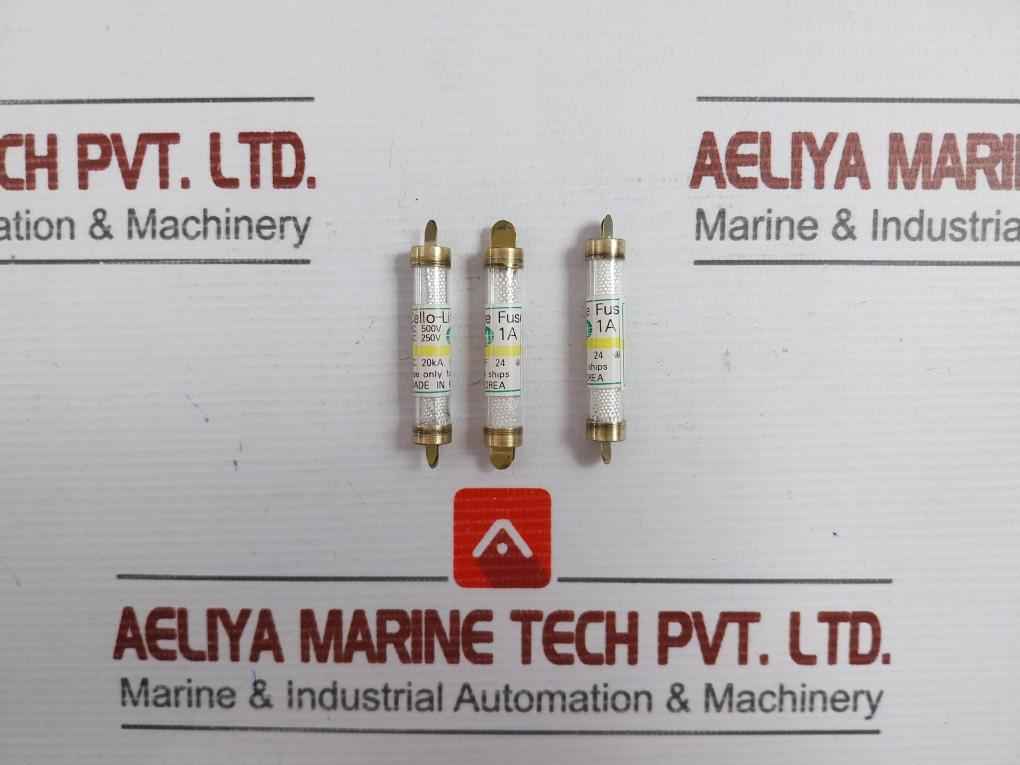 Lot Of 4X Cello-lite 1A 250Vdc Fast Acting Fuse 500Va