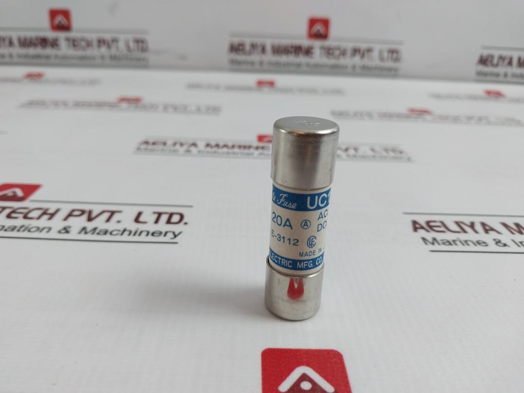 Lot Of 4X Cello-lite Fuse Uc1 Fuse Dc250V 500V Ac 20A/Ampere Nk E-3112