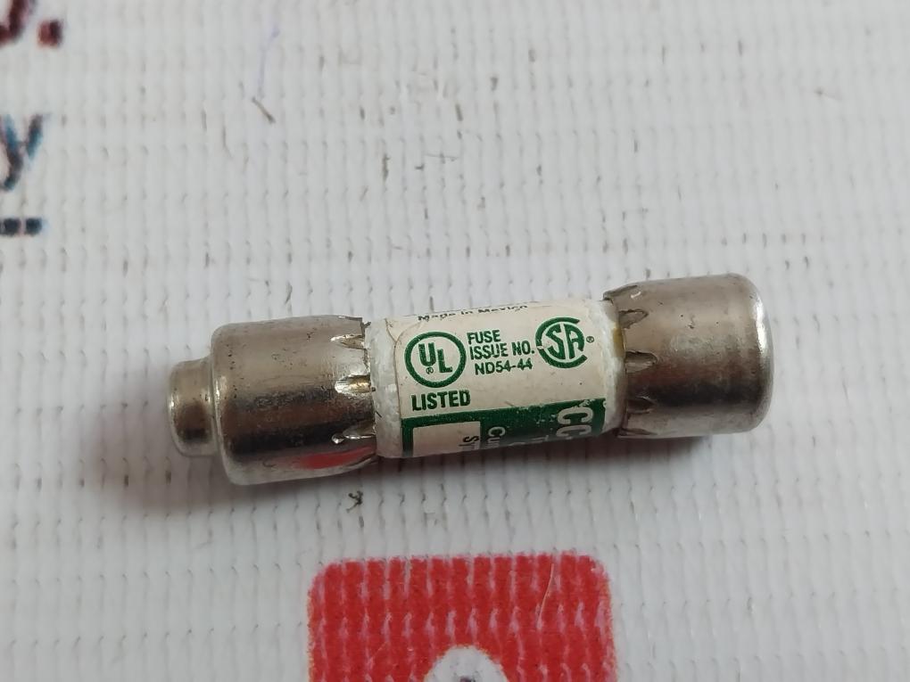 Lot of 4X Cooper Bussmann Fnq-r-3 Class CC Fuse 600vac