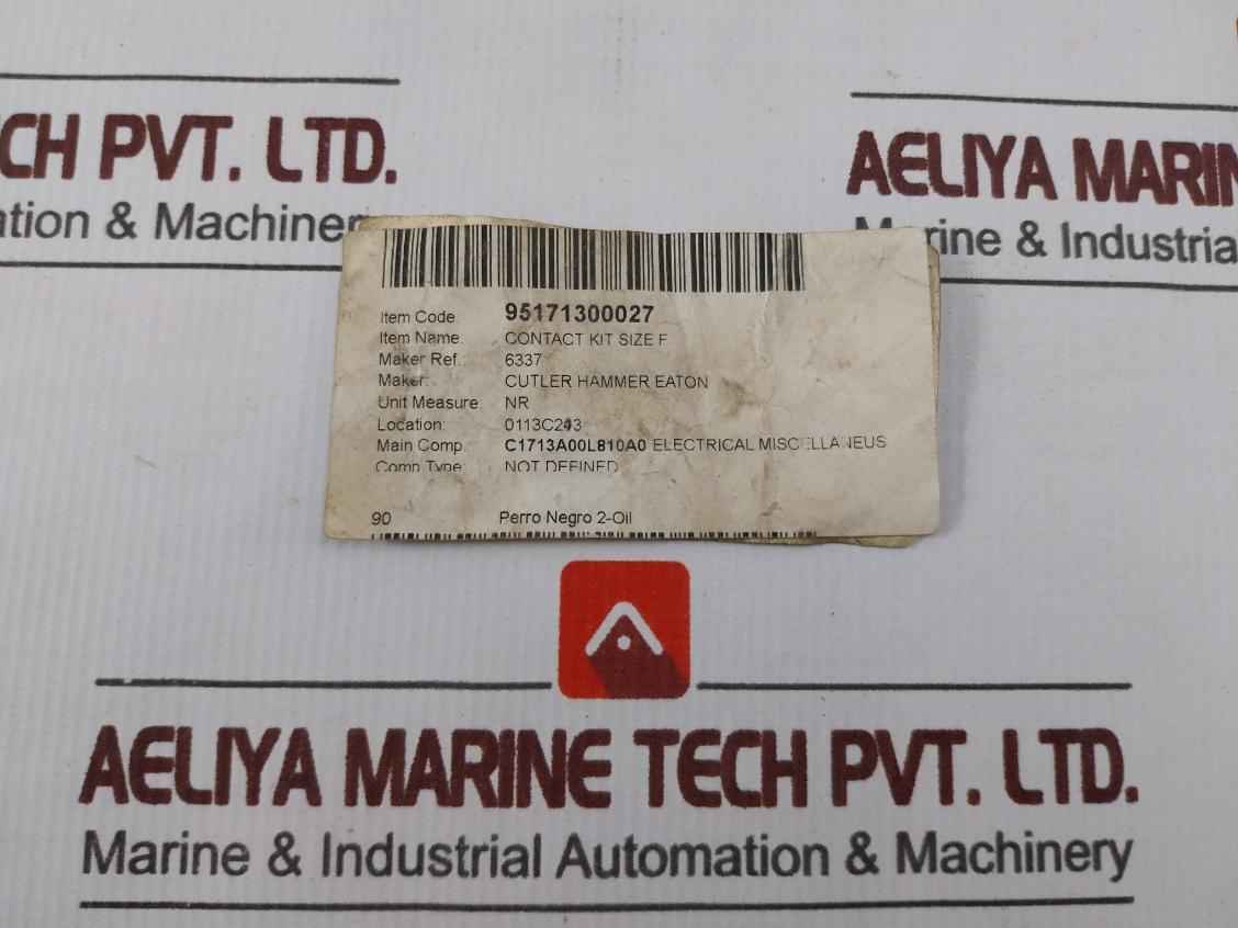 Lot Of 4X Cutler Hammer 6337 Contact Kit Size F