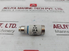 Lot of 4X D02 20A Fuse GG 400V/250V