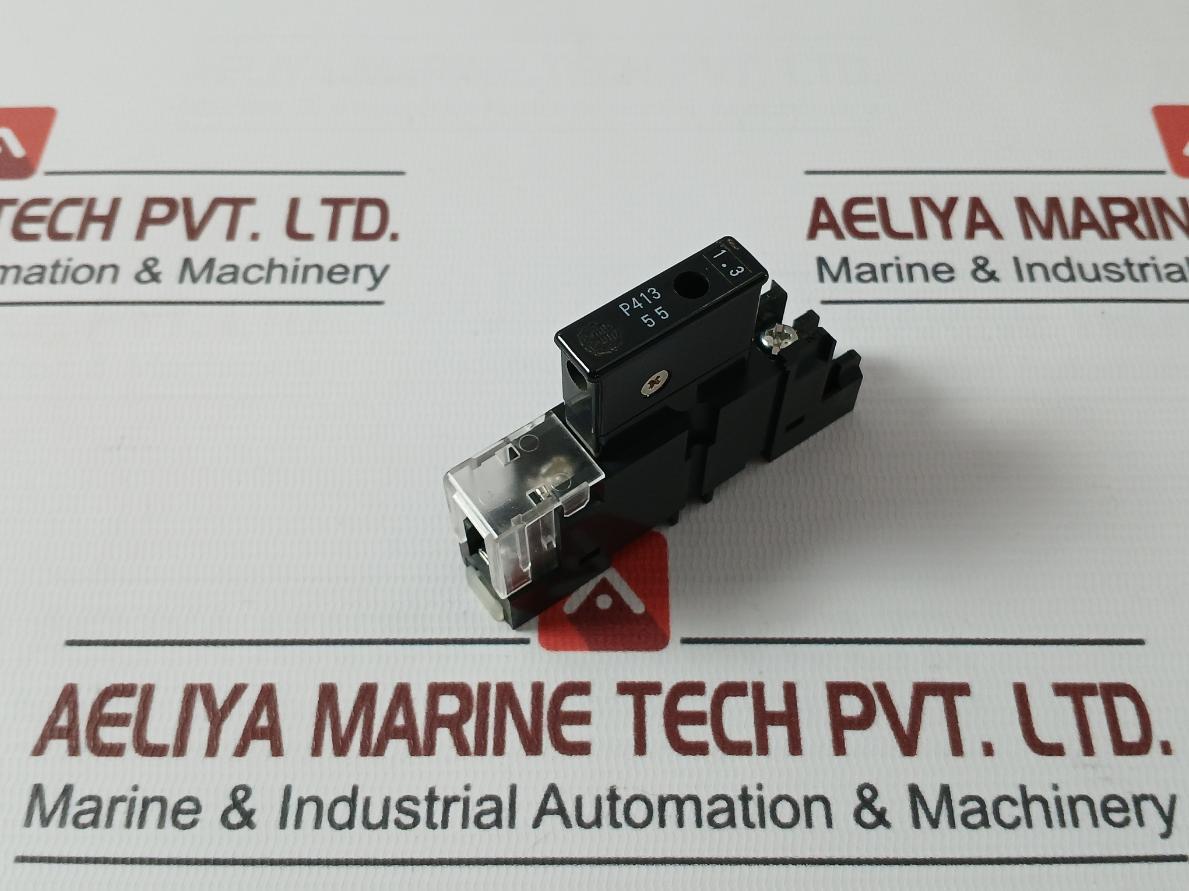 Lot Of 4X Daito P413 Alarm Fuse With Base